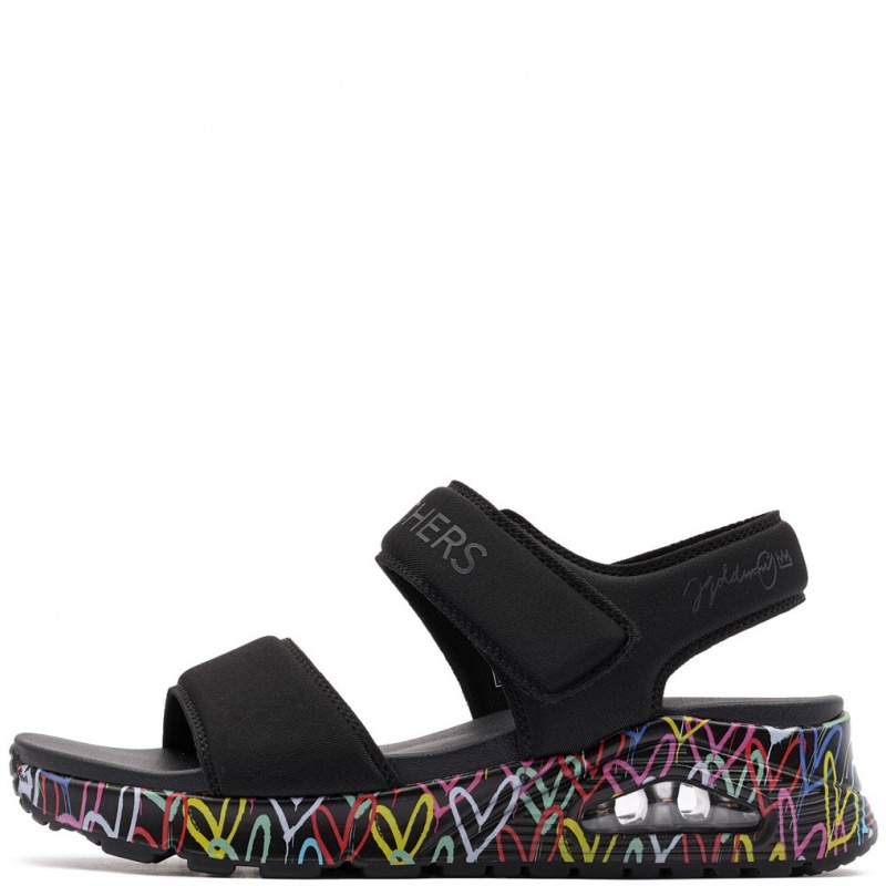 Skechers Uno-Sea Of Love Sandale damă 164028-BBK