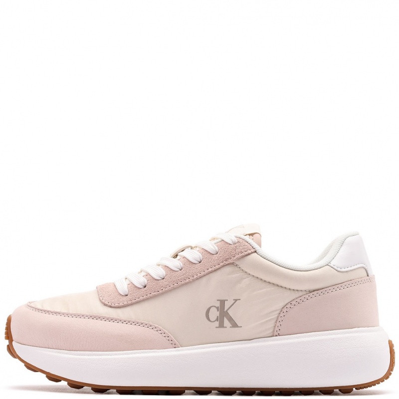 Calvin Klein Athleisure Runner LaceUp Mix Pantofi sport damă YW0YW0177401T