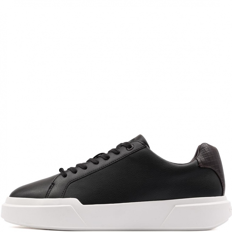 Calvin Klein Chunky Cupsole LaceUp Clean Leather Pantofi sport bărbați HM0HM022390KP