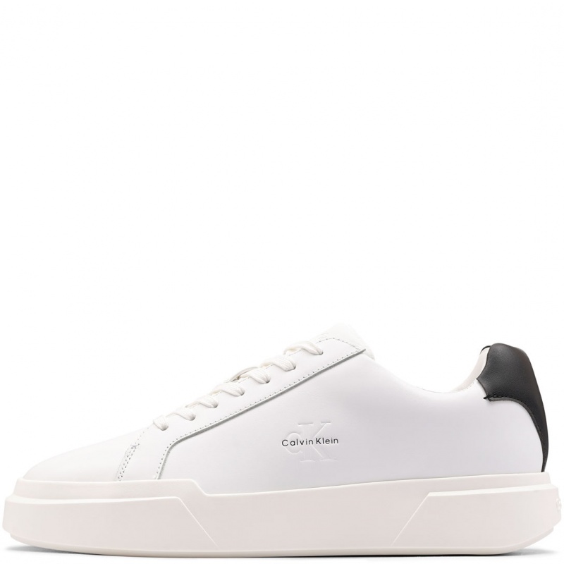 Calvin Klein Chunky Cupsole LaceUp Leather Pantofi sport bărbați YM0YM0134401W
