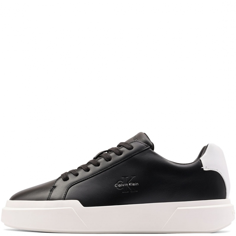 Calvin Klein Chunky Cupsole LaceUp Leather Pantofi sport bărbați YM0YM013440GM