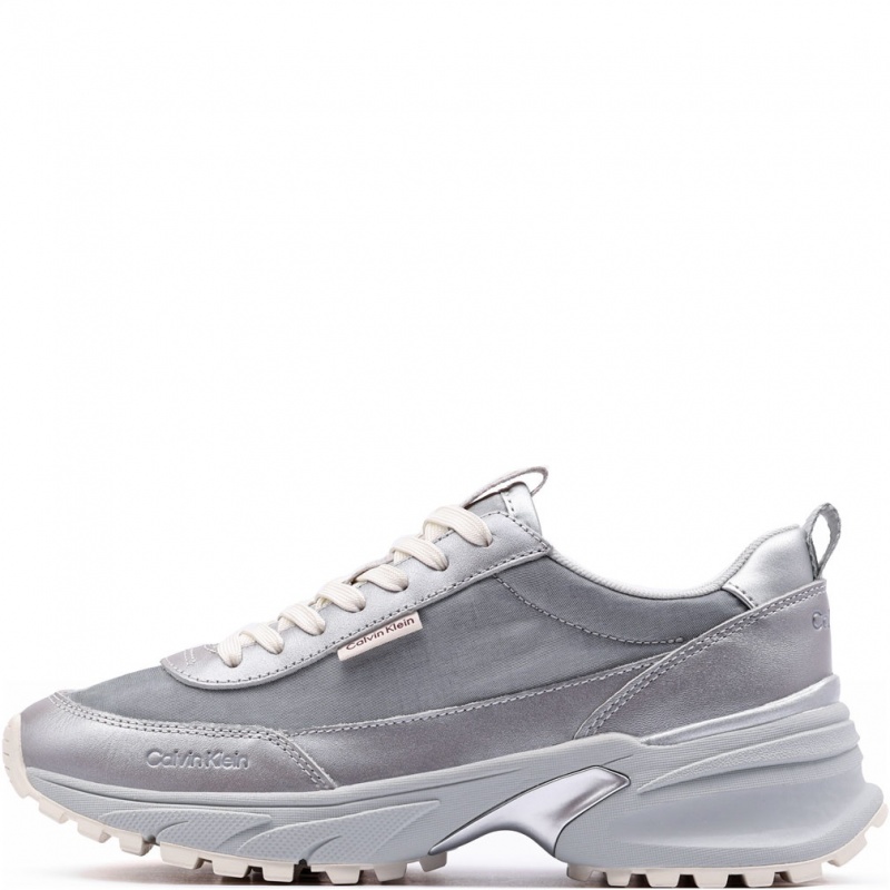 Calvin Klein Hike Runner Organza Met Leather Pantofi sport damă HW0HW02999PE6
