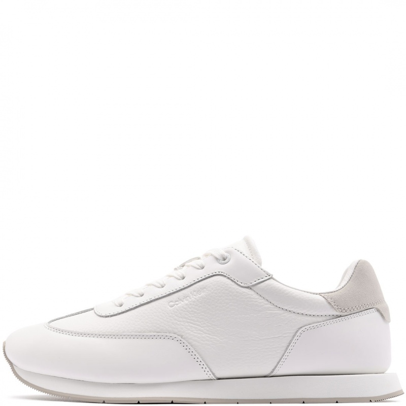 Calvin Klein Low Top Lace Up TMBL Leather Pantofi sport bărbați HM0HM01804YBR