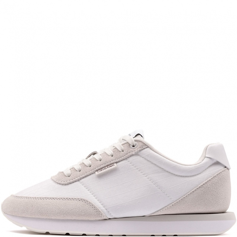 Calvin Klein Retro Runner LaceUp AOP NYL Pantofi sport damă HW0HW0299505Z