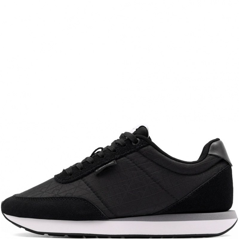 Calvin Klein Retro Runner LaceUp AOP NYL Pantofi sport damă HW0HW02995BEH