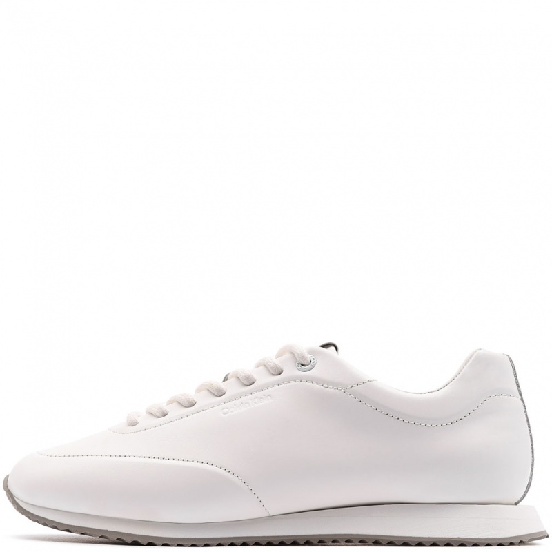 Calvin Klein Runner Lace Up-Leather Pantofi sport damă HW0HW02396YAF