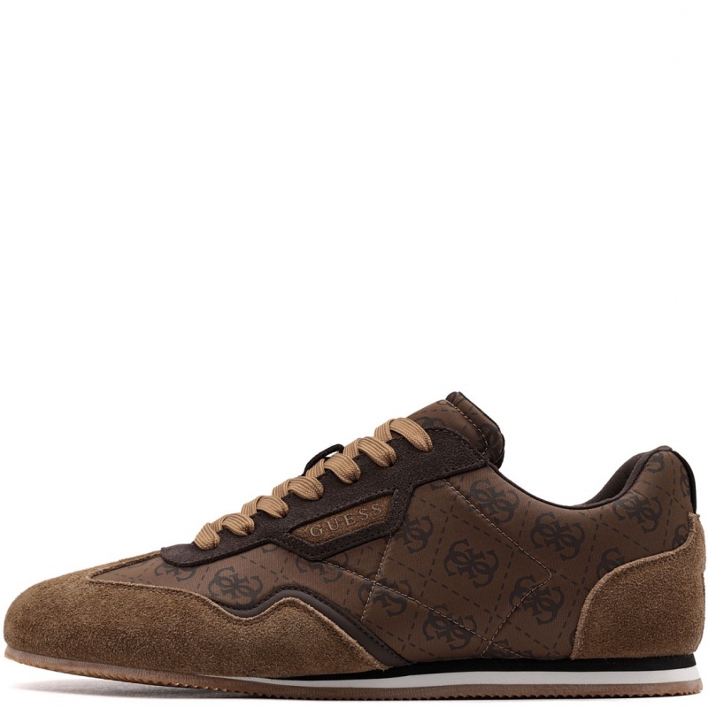 Guess Olmo Pantofi sport bărbați FMPOLMFAL12-BROWN