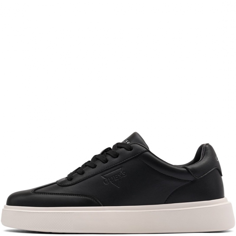 Guess Plaza Pantofi sport bărbați FMFPLALEA12-BLACK
