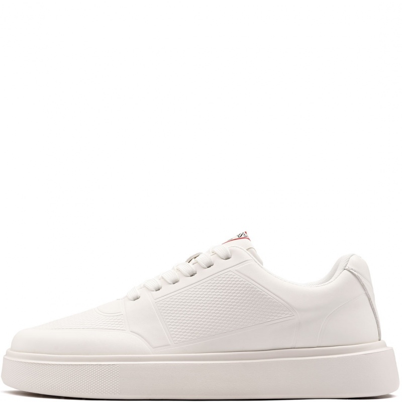 Guess Plezia Pantofi sport bărbați FMPPLEELE12-WHITE