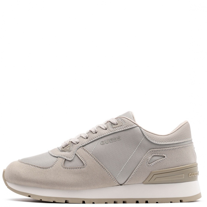 Pantofi sport bărbați Guess Tresa FMPALCESU12-BEIGE Guess Tresa Pantofi sport bărbați FMPALCESU12-BEIGE