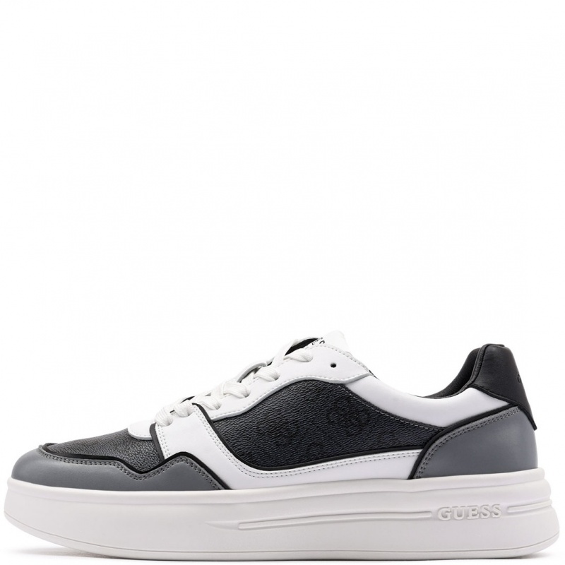 Guess Winno Leather-Blend Pantofi sport bărbați FMTWI2ELL12-COAL