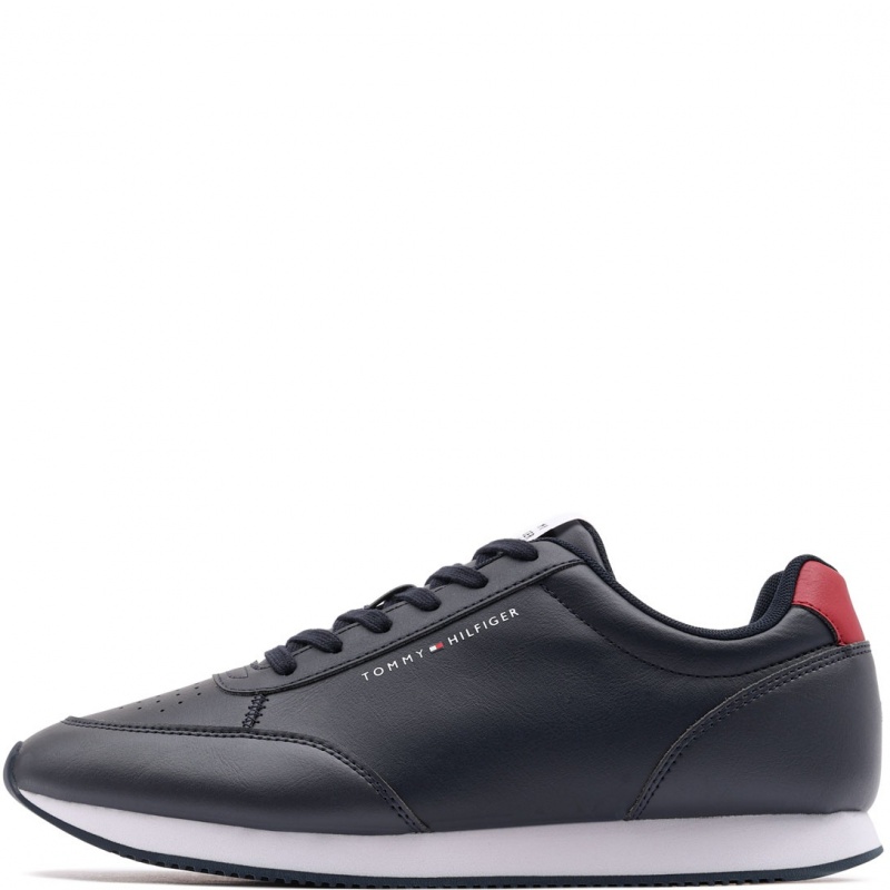 Tommy Hilfiger Lo Runner PU Mix Pantofi sport bărbați FM0FM05419DW5
