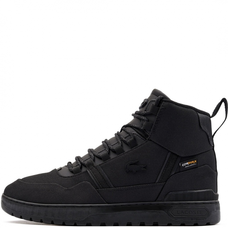 Teniși de iarnă bărbați Lacoste T-Clip Winter Mid 224 1 SMA 748SMA004002H Lacoste T-Clip Winter Mid 224 1 SMA Teniși de iarnă bărbați 748SMA004002H