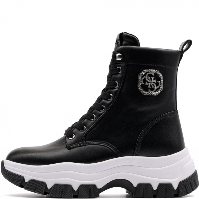 Guess Lady-Leather Like Benzon Pantofi damă de iarnă FLFBNZELE12-BLACK