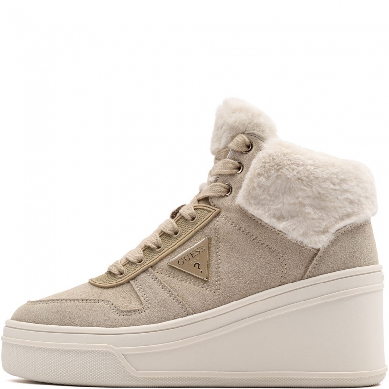 Guess Rufur Pantofi damă de iarnă FLFRFRSUE12-NUDE