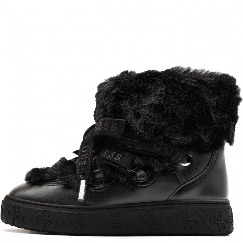 Guess Unessa Pantofi damă de iarnă FLFUEKFUR10-BLACK
