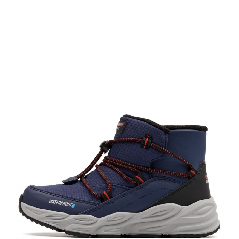 Skechers Turbo Tread-Storm Glider Pantofi de iarnă copii 406385L-NVBK