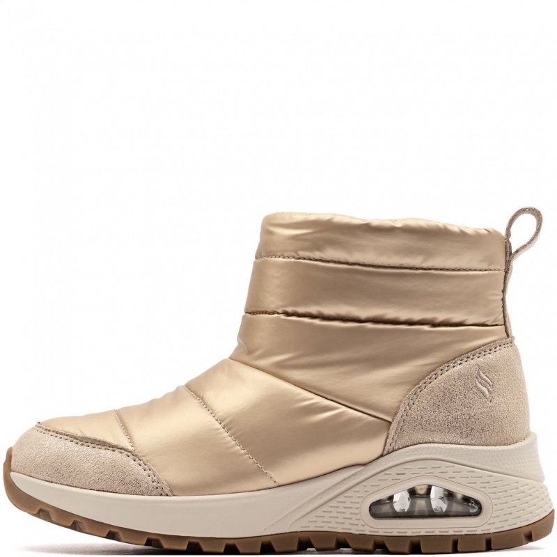Skechers Uno Rugged-Puffer Daze Pantofi damă de iarnă 168127-GLD